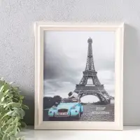 Фоторамка пластик 20х25 см "Остин" бело-бежевый 23,5х18,5х1,5 см