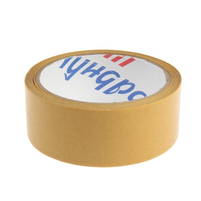 Лента двусторонняя ТУНДРА, полипропиленовая, прозрачная основа, 90 мкм, 36 мм х 10 м Лента двусторонняя ТУНДРА, полипропиленовая, прозрачная основа, 90 мкм, 36 мм х 10 м