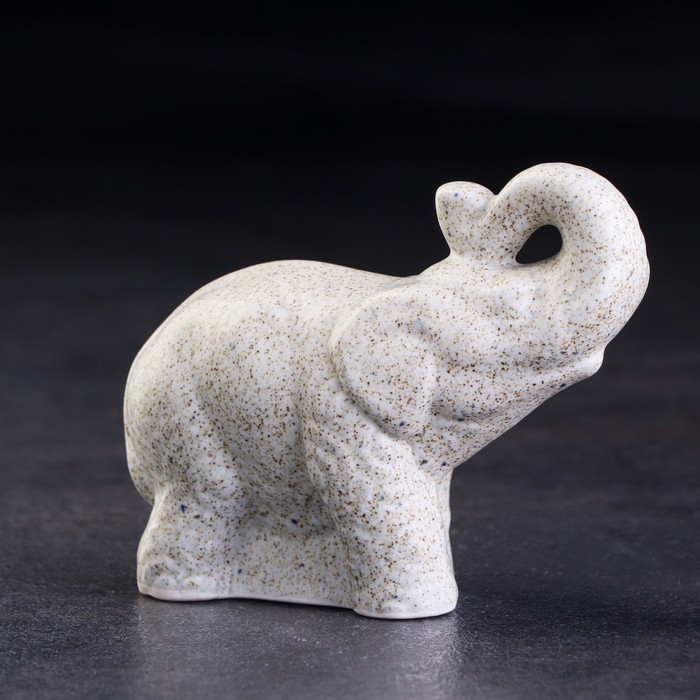 Статуэтка гжель «Индийский Слон», бело-синий,керамика, Статуэтка гжель «Индийский Слон», бело-синий,керамика,