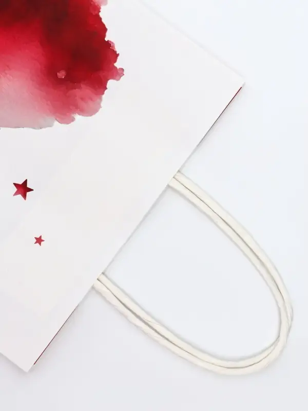 Пакет подарочный крафт "Ты пахнешь, как любовь" 18×8×25 См