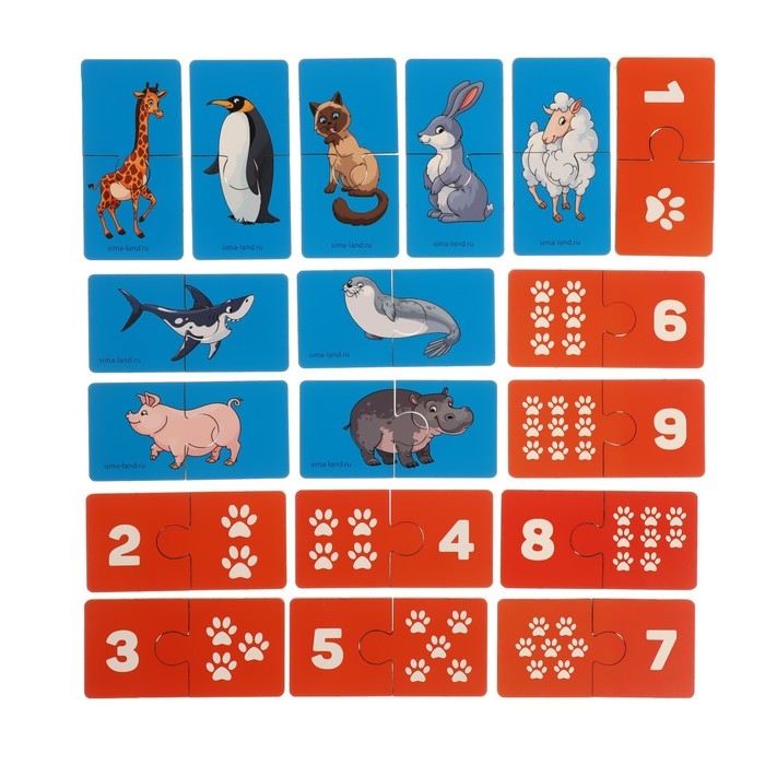 Пазлы для малышей «Умные зверята» Пазлы для малышей «Умные зверята»