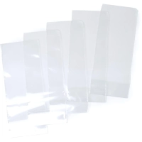 Пакет БОПП 100х250 мм (донная складка 40+40) 35 мкм 100 шт/уп