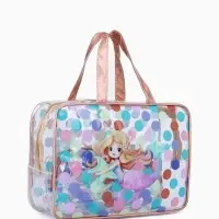 Набор косметичек для бассейна 2 в 1 &laquo;Русалка&raquo;, с рисунком, разноцветный