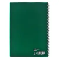 Тетрадь на спирали ErichKrause. Classic А4, 60 листов, в клетку, пластиковая обложка, блок офсет, МИКС