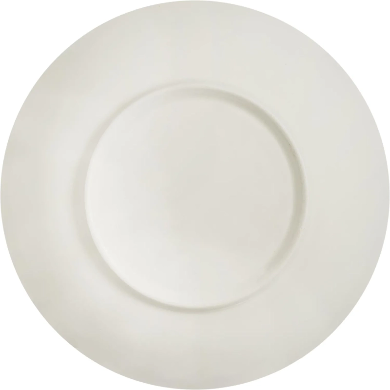 Тарелка Makalu глубокая без борта,&nbsp; D203мм, фарфор, белая 6шт/уп