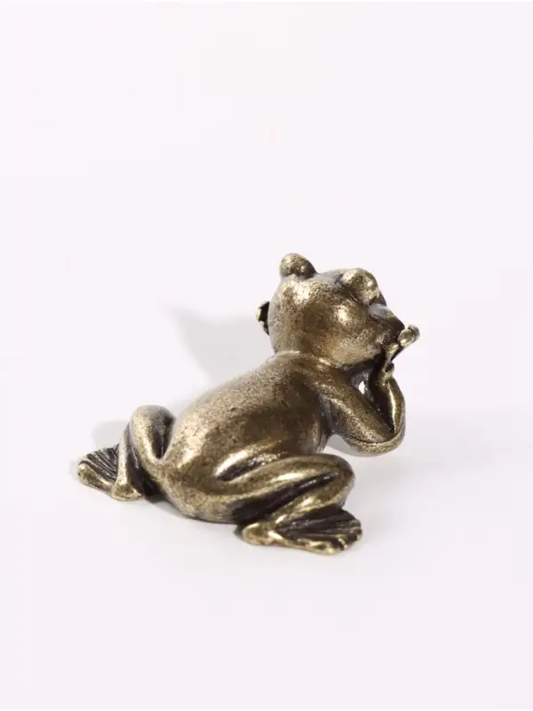 Фигурка декоративная &laquo;Лягушонок&raquo;, металл, 3.7&times;3.5&times;2.1 см