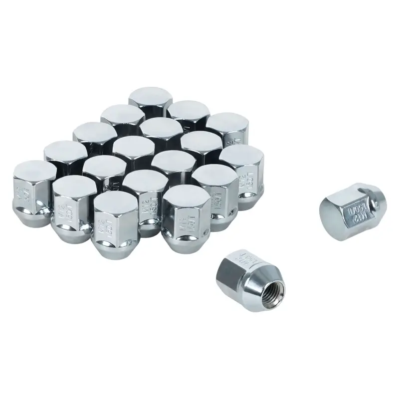 Гайка колесная M12x1,5x29, конус, ключ 21, закрытая, хром для а/м Hyundai/KIA