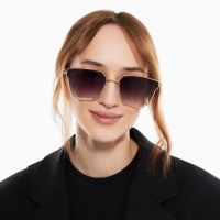 Очки солнцезащитные uv 400, дужка 13.8 см, ширина 12.8 см, линза 4.9×5.3 см