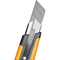 Нож универсальный Attache Selection 25мм,метал.напр.,Twist lock,TPR вставка