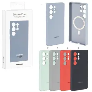 Чехол для Samsung S25 Ultra Silicone Case c MagSafe