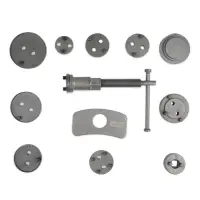 Набор для сведения поршней тормозных цилиндров (12 предметов) в кейсе AVS DBC-04