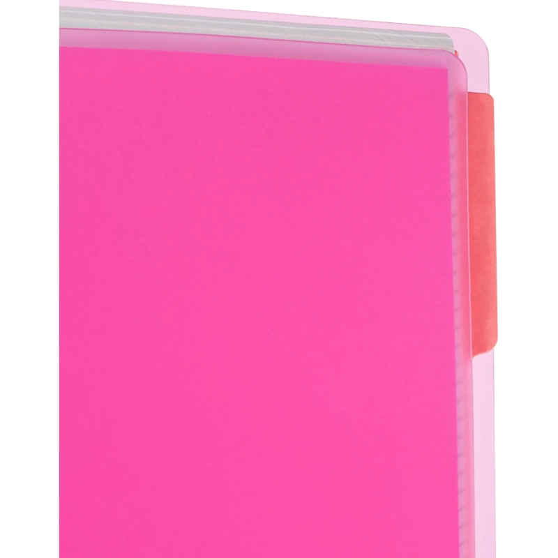 Бизнес-тетрадь Attache Rainbow Style А4 на кольцах, смен.блок, розов