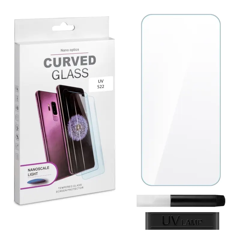 Защитное стекло Samsung S22 UV Glue set Защитное стекло Samsung S22 UV Glue set