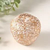 Копилка полистоун "Яблоко" 9,5х8,5 см