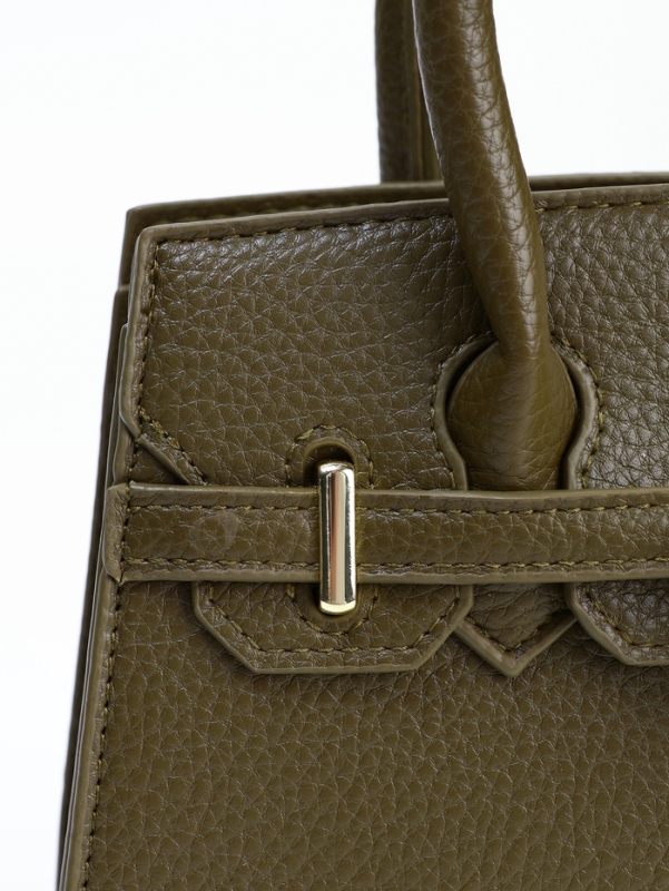 Сумка женская, 23*8*15, длин. ремень, отд. на молнии, зеленый