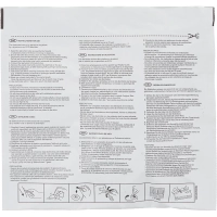 Электроды для ЭКГ однораз. 45х35 пена, тв.гель, универс., Skintact FS-501,3