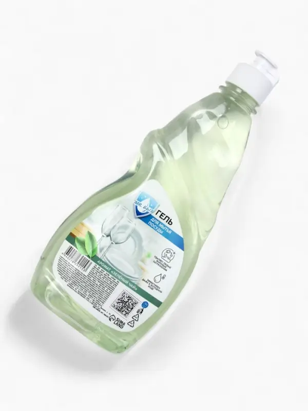 Гель для мытья посуды, 500 мл, аромат зелёный чай, Mr.Быт