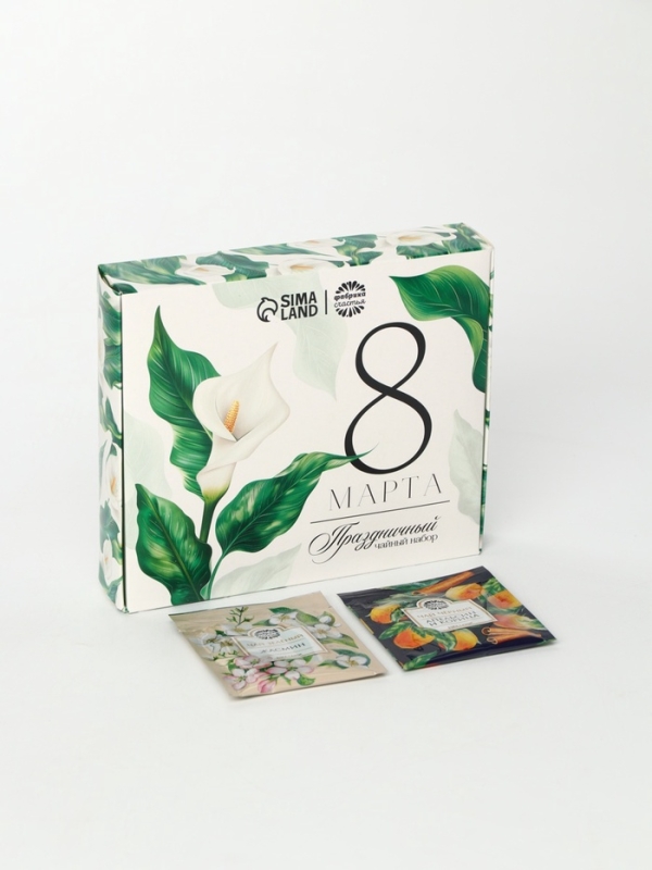 Чай подарочный «8 марта», 20 г + 12 п Чай подарочный «8 марта», 20 г + 12 п