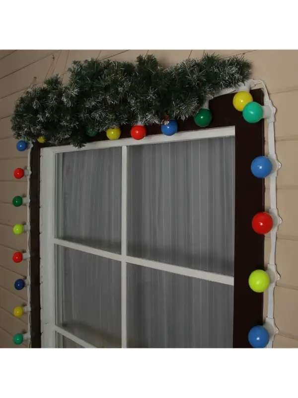 Гирлянда &laquo;Белт-лайт&raquo; 50 м, IP65, 5W, белая каучуковая нить, шаг 15 см, Е27 (без ламп), 220 В