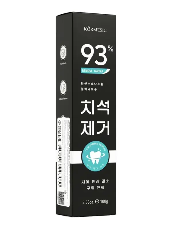 Зубная паста KORMESIC удаление зубного камня, 100 г