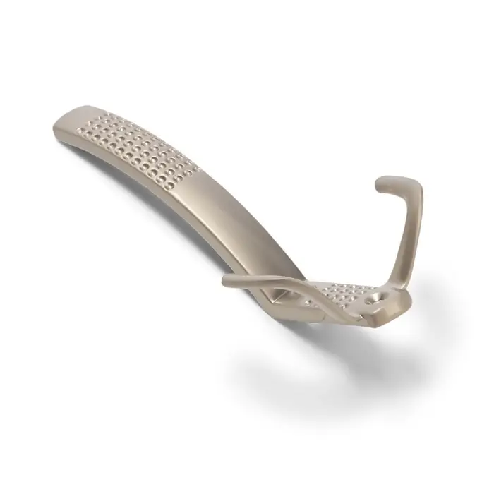 Крючок мебельный ТУНДРА TKT001, трехрожковый, матовый никель