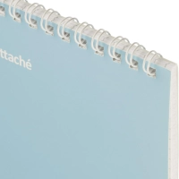 Блокнот Attache Акварель гребень картон А6. 40л голубой