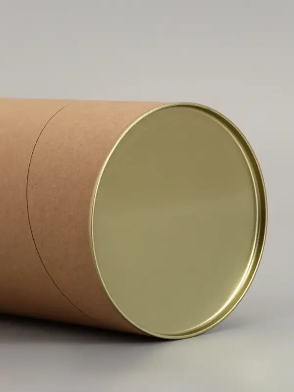 Тубус под бутылку, картон 120&times;340 мм (320 мм внутр. высота)