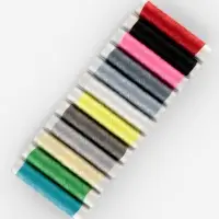 Швейный набор, 22 предмета, в чехле ПВХ, 13&times;9 см, МИКС