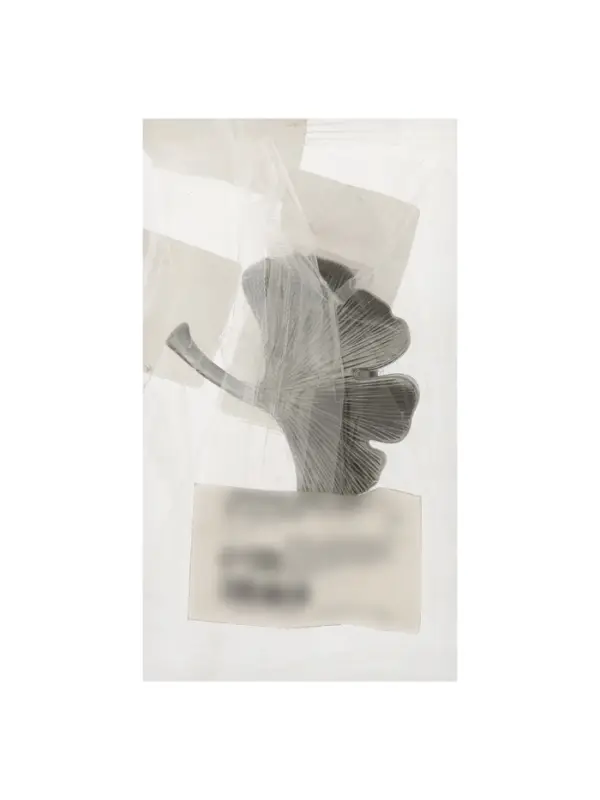 Ручка-кнопка CAPPIO PRO &laquo;Листок&raquo; 54&times;50 мм, цвет старинное серебро