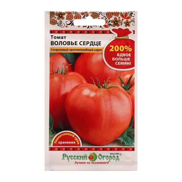 Семена Томат Воловье сердце 0,2 г Семена Томат Воловье сердце 0,2 г