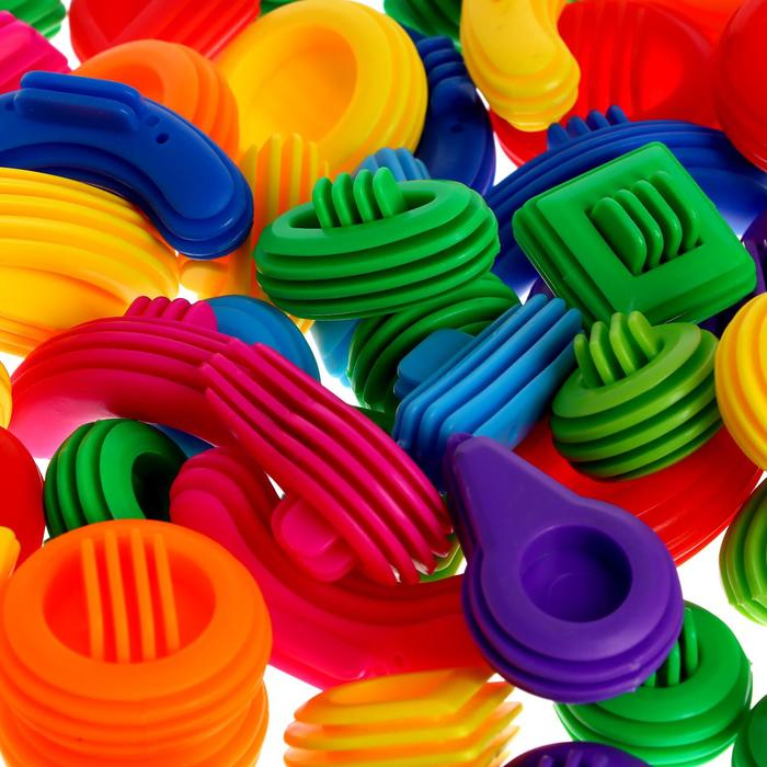 Конструктор «Необычные фигурки», 80 деталей, размер одной детали 6 х 2 х 1,5 см Конструктор «Необычные фигурки», 80 деталей, размер одной детали 6 х 2 х 1,5 см