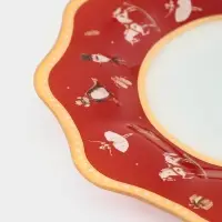 Тарелка обеденная цветок "Сказочные истории" 25х2 см