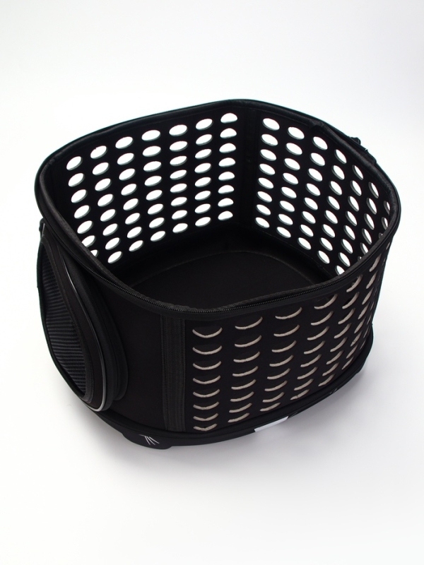 Складная сумка-переноска большая, материал EVA, 42,5 х 37,5 х 29,5 см, черная Складная сумка-переноска большая, материал EVA, 42,5 х 37,5 х 29,5 см, черная