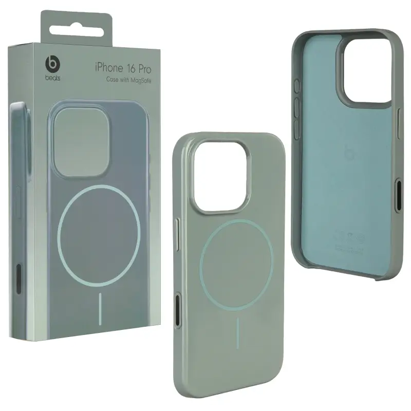 Чехол Beats iPh 16 Pro (MagSafe) Riptide Blue
