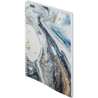 Бизнес-тетрадь А4,96л,кл,греб,ламин.обл. Attache Selection Fluid Серо-Голуб