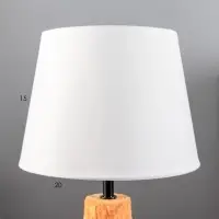 Лампа настольная RISALUX &laquo;Эсмира&raquo;, Е14, 40 Вт, оранжевая, 12.5&times;12.5&times;31 см