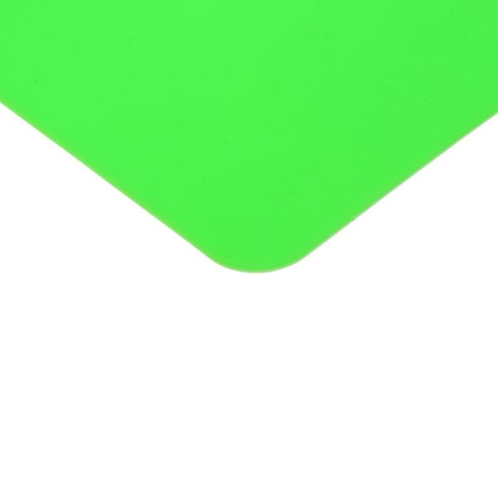 Доска для лепки пластиковая А4 Calligrata  Доска для лепки пластиковая А4 Calligrata "Яркое творчество", неон зелёный