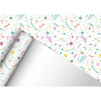 Бумага упаковочная С ДНЁМ РОЖДЕНИЯ! БЕЗ ПАНИКИ, 15.25.02525