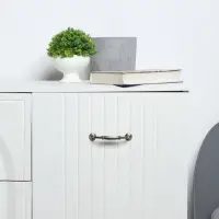 Ручка-скоба мебельная PC176AB LIGHT, м/о 96 мм, цвет бронза