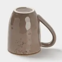 Кружка Magistro &laquo;Церера&raquo;, 400 мл, фарфор, коричневая