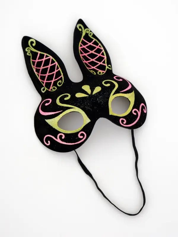 Карнавальная маска Карнавальная маска "Зайчик", цвета МИКС