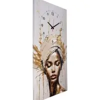Часы-картина настенные интерьерные &laquo;Девушка&raquo;, бесшумные, 50&times;100 см