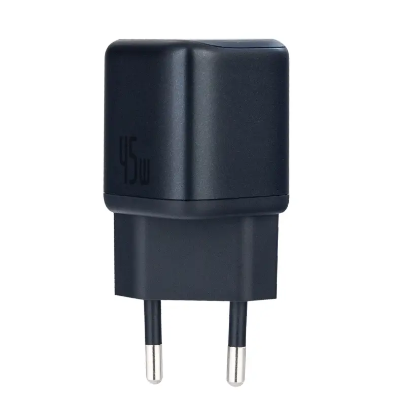 Переходник сетевого зарядного устройства на Type-C 45W GAN P10176800123-00 Baseus черный