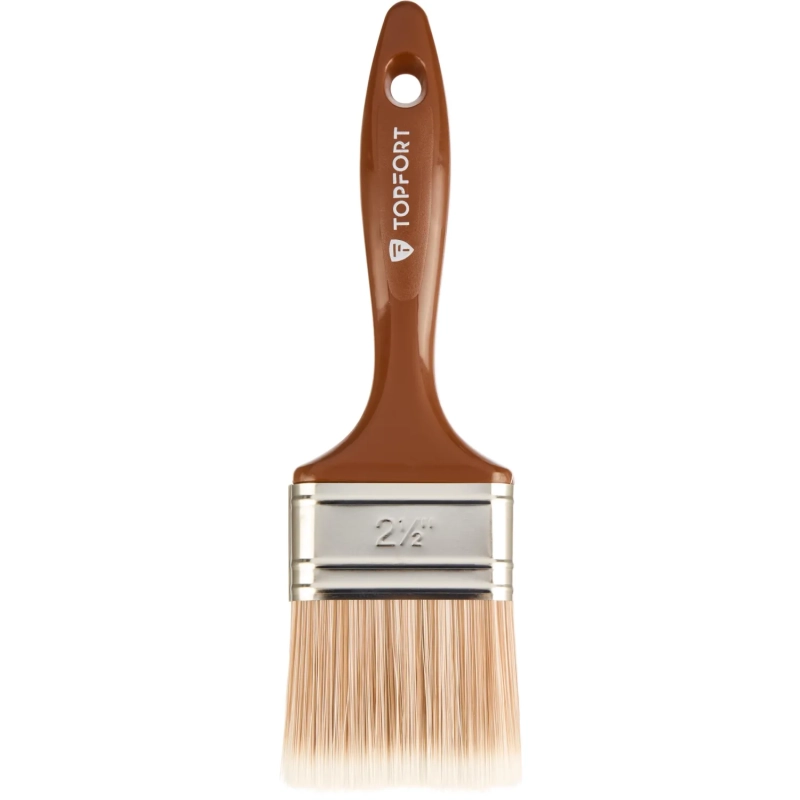 Кисть плоская по дереву Topfort Optimum 63х15