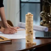 Игра «Круглая башня», неокрашенная