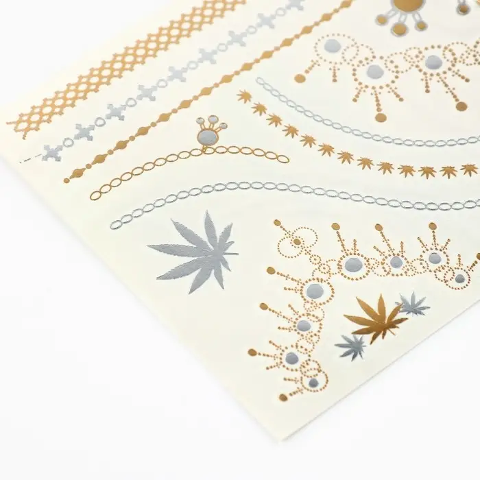 Набор «Золотые тату», 1 лист