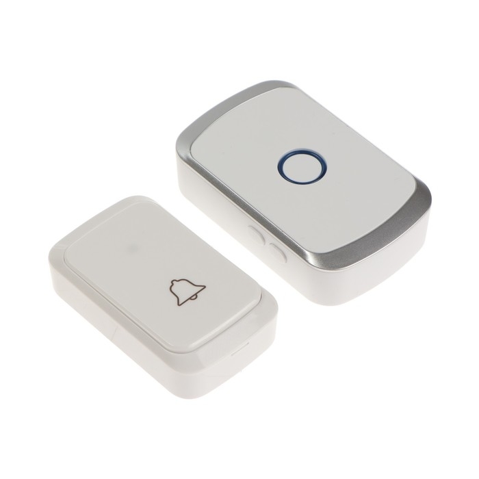 Звонок LZDV-10, беспроводной, 2хAАА (не в комплекте), LR23A, белый Звонок LZDV-10, беспроводной, 2хAАА (не в комплекте), LR23A, белый