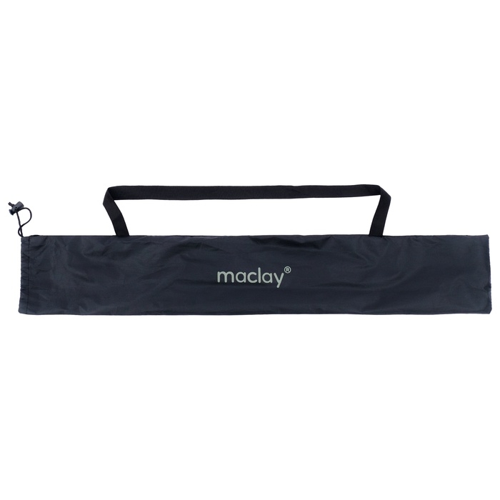 Палки треккинговые Maclay, телескопические, 3-х секционные, до 135 см (2 шт), ПОЛНЫЙ НАБОР   1082322