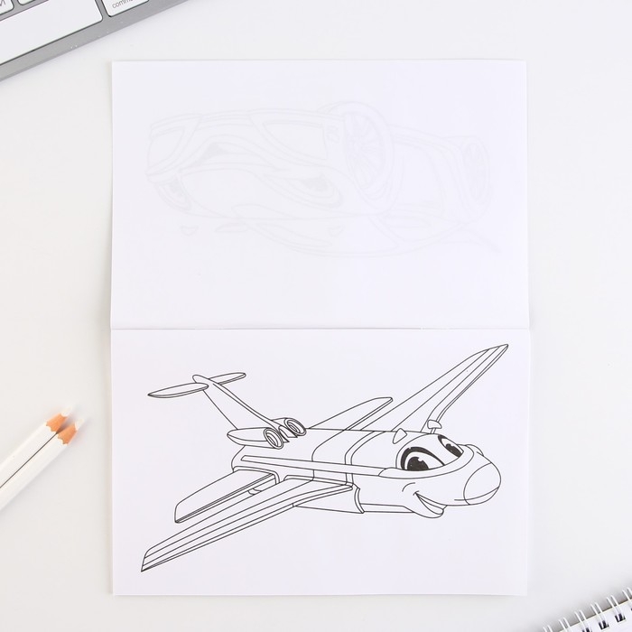 Блокнот-раскраска, трафарет, цветные мелки, линейка «23 февраля: Для будущего защитника» Блокнот-раскраска, трафарет, цветные мелки, линейка «23 февраля: Для будущего защитника»