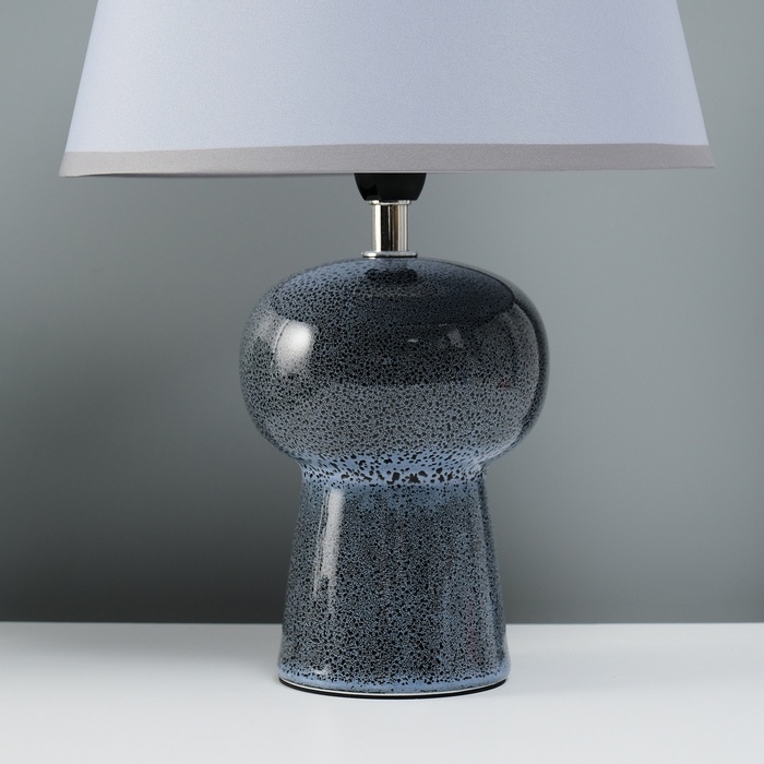 Лампа настольная Лампа настольная "Идея" 1х40Вт Е14 темно-синий 22,5х22,5х33см